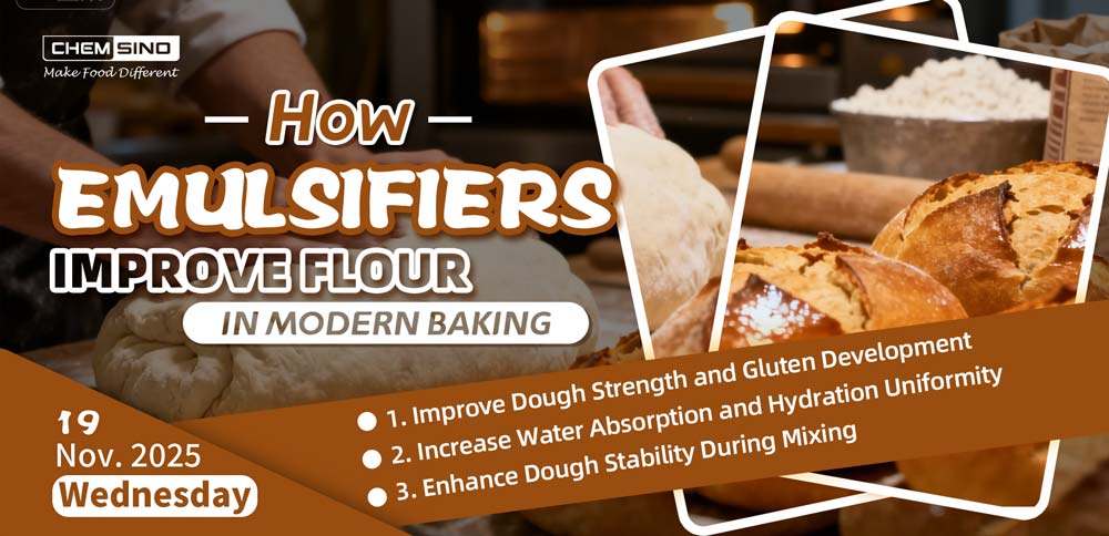 How Emulsifiers Improve Flour Stability in Modern Baking